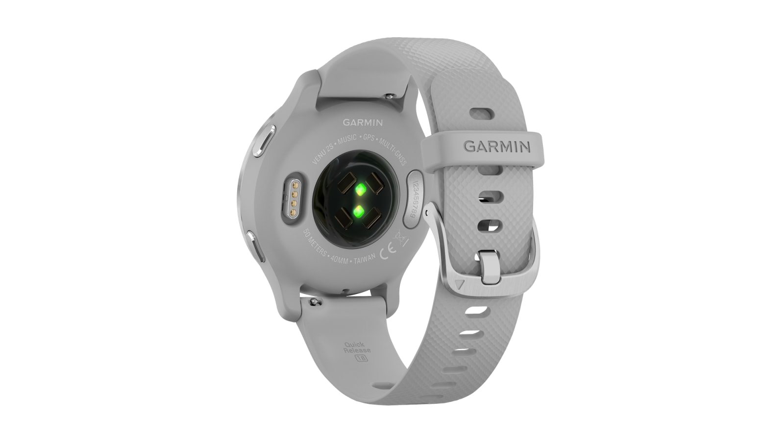 Garmin Venu® 2S Fitness Smartwatch - Mist Gray / Passivated 